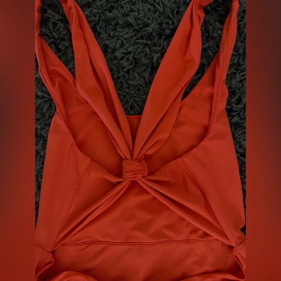 Superdown Red/Orange Racerback Dress - Picture 3 of 7